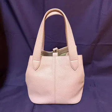 소가죽 큐브백 페일핑크 삼교상회