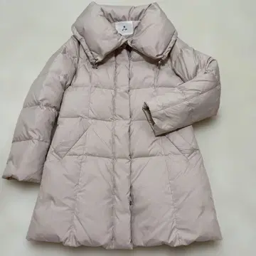 ef- de 다운 롱 코트 옅은 핑크 9호