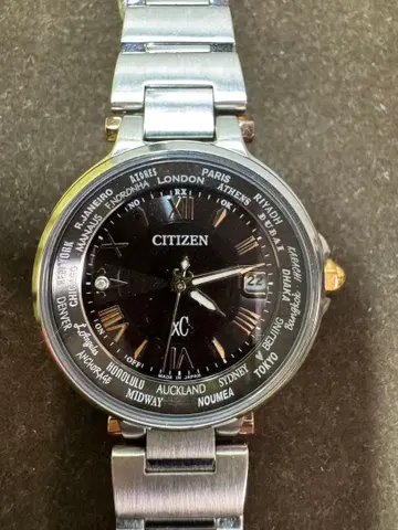 CITIZEN Xc 솔라 전파 시계