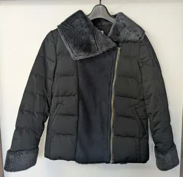 marble ink 다운 자켓 블랙