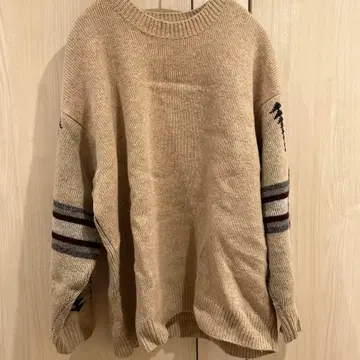 Pendleton 베이지 M 크루넥 스웨터