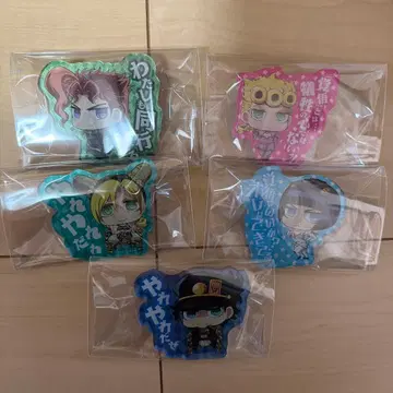 죠죠의 기묘한 모험 JOJOWORLD 아크릴 배지