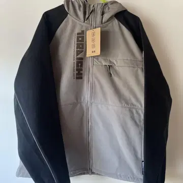 도라이치 본딩 풀 집업 후드티 블랙