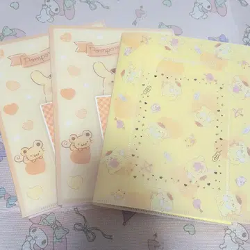 산리오 폼폼푸딩 덕질 브로마이드 파일 트레이딩 카드 파일