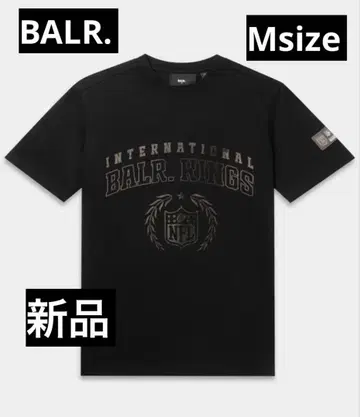 [ 새상품 ] BALR. NFL 티셔츠 블랙 M 사이즈