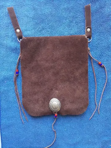 케이시즈 메디슨 백, 파우치 실버 콘초 부착 아메카지, 바이커