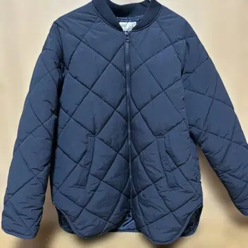 블랙 퀼팅 자켓 프리 사이즈