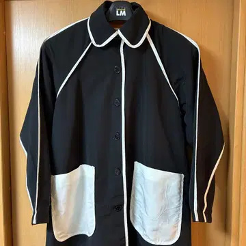 남성용 코트 XL 개성있는 블랙 x 오렌지 x 화이트 코스프레용으로도