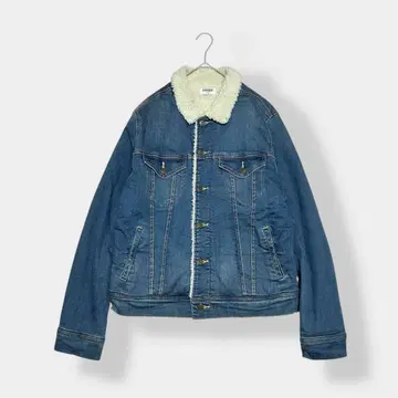 DEAR LAUREL  데님 보아 자켓 블루 XL