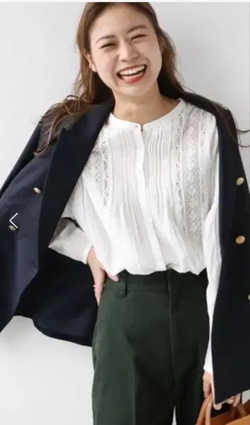 [ JOURNAL STANDARD relume ] 앤티크 레이스 블라우스