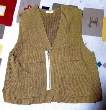 unfil 코튼 집업 베스트 사이즈 5