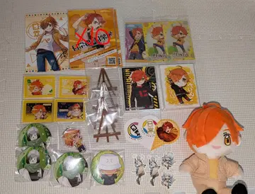 일상조 페인트 크로노아 시니가미 토라조 캔 배지 봉제 인형 브로마이드