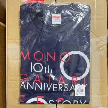 모노가타리 시리즈 모노가타리 페스티벌 T셔츠 네이비 L