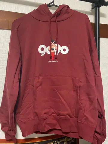 9090 x 철완 아톰 9090 OG 로고 후드티 M 사이즈