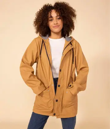 쁘띠바토 요트 후드티 베이지