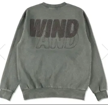 WIND AND SEA 설퍼 크루넥 XL 프로스티 그레이 컨디션 최상