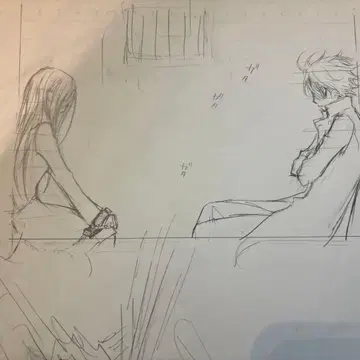 뱀파이어 기사 친필 원고 밑그림 히노 마츠리