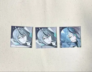 OVER REQUIEMZ 캔뱃지 모리 3개