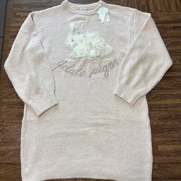 새상품 젤라또피케 복슬복슬 토끼 귀여운 원피스