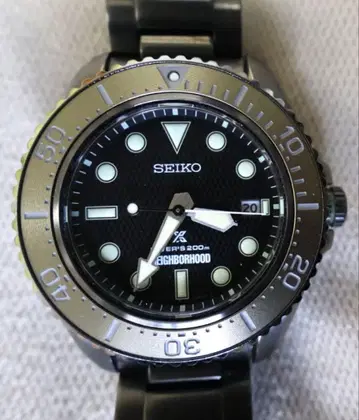 SEIKO 네이버후드 프로 스펙 일본 국내 1200개 한정 판매 손목시계