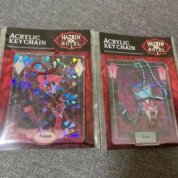 새상품 하즈빈 호텔 아크릴 키링 복스 알래스터