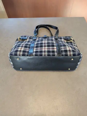 NEWYORKER 체크 무늬 토트백