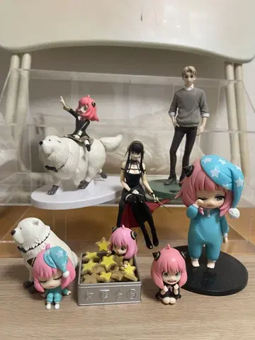 SPY x FAMILY 스파이 패밀리 피규어 7개 세트 묶음 판매