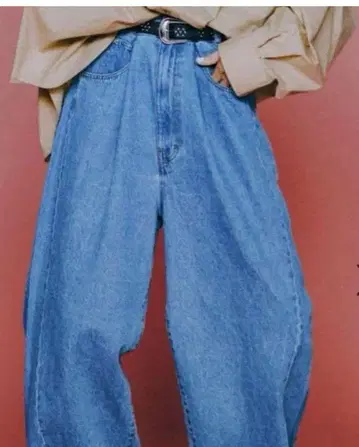 니코앤드 타케시타 레이나 와이드 팬츠 청바지