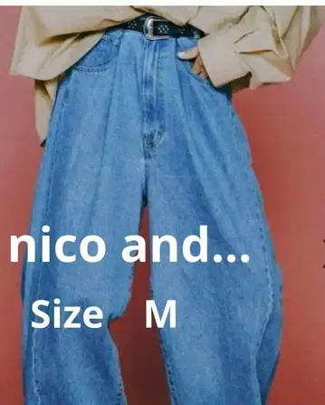 니코앤드 타케시타 레이나 와이드 팬츠 청바지