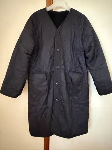 리버서블 퀼팅 보아 자켓