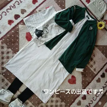 RODEOCROWNS 코튼 티셔츠 원피스 새상품급 무인양품 IRIEY