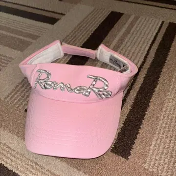 RomaRo 핑크 선바이저 프리 사이즈