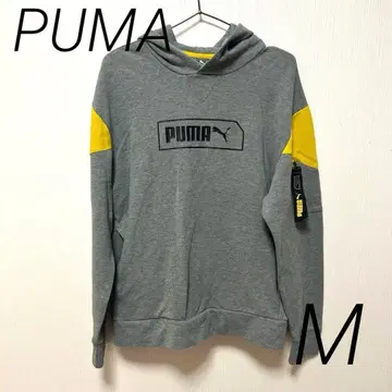 푸마 후드티 PUMA 그레이 M 사이즈 포켓 있음