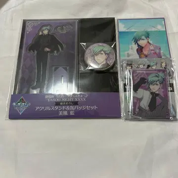 우타프리 탭나이 HMV 아크릴 스탠드 & 캔뱃지 세트 미카제 아이