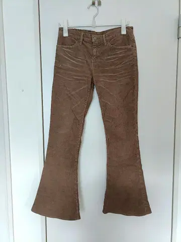 Ronherman VIntage 플레어 코듀로이 팬츠 24 Brown