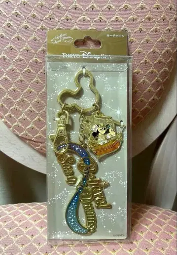 새상품 디즈니씨 비 키체인 believe