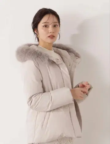 새상품 택 포함 프로포션 허리 마크 숏 다운