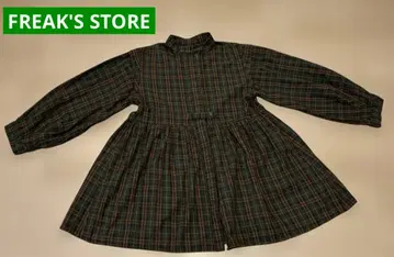 FREAK'S STORE 벌룬 슬리브 튜닉 원피스 체크