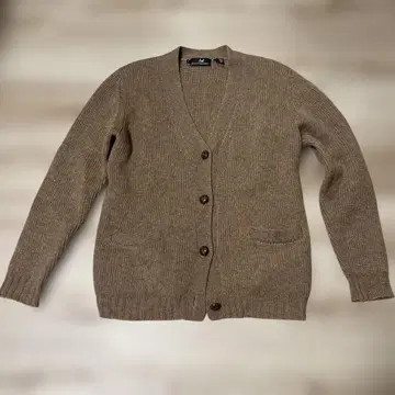 빈티지 가디건 브라운