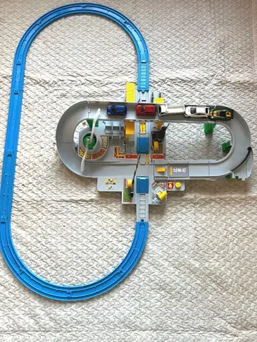 토미카와 놀자 굴러가자 건널목 세트