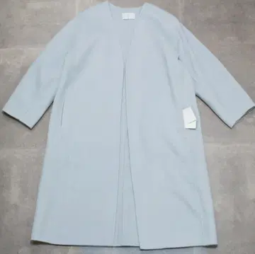 미사용 2만 9700엔 CELFORD 울 노카라 코트 36 색스