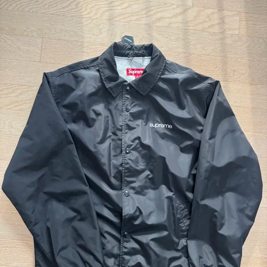 Supreme Nyc Coaches Jacket Black Supreme NYC Coaches Jacket (FW23