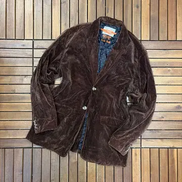 SWAGGER 스와거 벨로아 2B 테일러드 자켓 벨벳