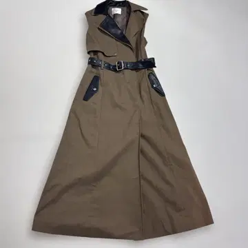 미사용 새상품 아메리빈티지 라이더스 도킹 드레스 트렌치 원피스