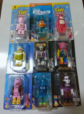 베어브릭 해피 복권 픽사 디즈니 9개 일괄