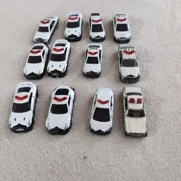 낱개 판매 불가 순찰차 12대 세트