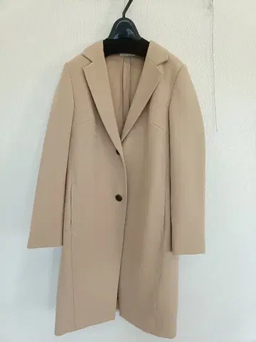 PLST 베이지 체스터 코트