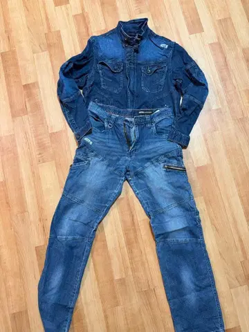 워크맨 Blue B 데님 세트 작업옷