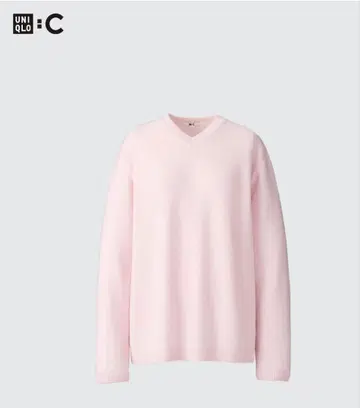 새상품급 시착만 한 상품! 유니클로 캐시미어 V넥 스웨터 S