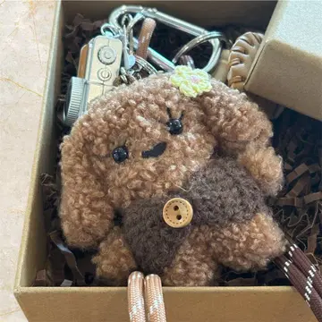 sticky zoo 강아지 봉제 인형 키링